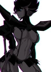 breasts female female_only kill_la_kill matoi_ryuuko official_alternate_costume pandarojoart scissor_blade senketsu solo