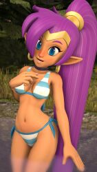 1girls female female_only legoguy9875 shantae shantae_(character) solo