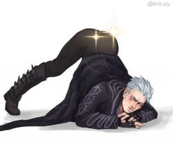 devil_may_cry devil_may_cry_5 jack-o_pose jackochallenge jackopose male_only vergil