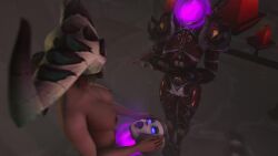 3d animated death_knight dickgirl dickgirl/female dullahan futanari glowing_eyes headless itsmorti no_sound reverse_blowjob source_filmmaker tagme undead video warcraft warlock_(warcraft) world_of_warcraft