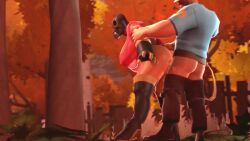 animated animation arm_grab ass_up breasts_bigger_than_head dominant_male engineer engineer_(team_fortress_2) female fempyro from_behind from_behind_position fucked_from_behind fucked_senseless fucked_silly gas_mask gigantic_breasts grabbing_hand hands_behind_back high_heel_boots high_heels huge_breasts jiggling_breasts male male/female marksdv masked_female nipple_bulge nipples_visible_through_clothing pants_down pyro pyro_(team_fortress_2) rough_sex sfm sound sound_effects straight_sex submissive_female tagme team_fortress_2 vaginal_penetration video