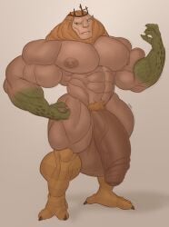 adventure_time flaccid furry gab_art hyper hyper_balls hyper_cock hyper_genitalia hyper_penis hyper_testicles male male_only muscles muscular muscular_arms muscular_male muscular_thighs nude solo solo_male vampire_king