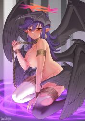 1girls angel darklord_ixchel duel_monster kkam-sang slave yu-gi-oh!