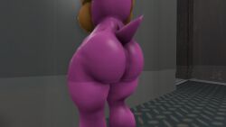 3d 3d_(artwork) amy_rose anthro ass backboob big_breasts breasts completely_nude eulipotyphlan female furry hedgehog kidnapped mammal nude nude_female peril pink_body pink_fur sega sfm solo solo_female sonic_(series) sonic_the_hedgehog_(series) thehumblefellow trapped water