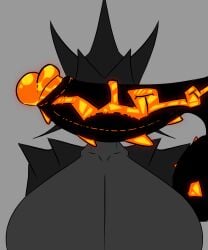 art balls breasts coock demon dick fan female hyper kara_arts_ monster moras originalcharacter penis trans_female