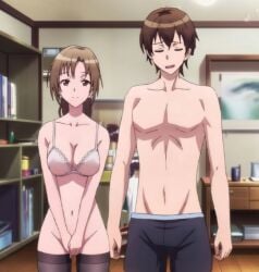 oosuki mamako from tsuujou kougeki ga zentai kougeki de ni-kai kougeki no okaasan wa suki desu ka?