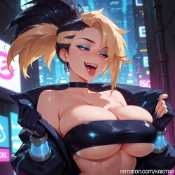 akali from k/da all out series by kaistar