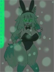 1girls 2021 2026 arms artist_logo artist_name blushing_female breast_press breast_squeeze breasts_bigger_than_head bunny_ears bunny_suit cat_ears cat_girl cat_humanoid cat_tail clothing eyes_open feizao_(kaiju_paradise) gootraxian kaiju_paradise legs_together light-skinned_female no_ai raytraxian solo solo_female solo_focus tagme_(artist) tagme_(character) tagmeo titantvmanru