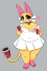 1girls breasts chubby dandy's_world dedachtt scraps_(dandy's_world)