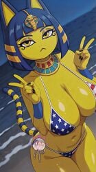 ankha from animal crossing by yuukiai