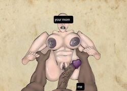 1girl1boy 2d 2d_animation 2d_artwork big_ass big_balls big_breasts big_penis bitch black black_body black_penis fuck_pussy imminent_anal imminent_oral imminent_orgasm imminent_rape imminent_sex roli_boli(artist) teenager whore your_mom
