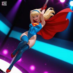 1girls ai_generated alien alien_girl alien_humanoid big_ass big_breasts big_thighs blonde_female blonde_hair blue_stockings breasts bust busty chest curvaceous curvy curvy_figure dc dc_comics digital_media_(artwork) electrickink exotic_dancer female hourglass_figure humanoid justice_league kara_danvers kara_kent kara_zor-el kryptonian light-skinned_female light_skin mature mature_female nightclub pole pole_dancer pole_dancing slim_waist strip_club stripper stripper_pole stripping striptease supergirl superman_(series) thick thick_hips thick_legs thick_thighs thighhighs thighs voluptuous waist wide_hips