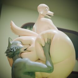 3d_(artwork) anthro ass balls beastars big_balls big_butt bird_dog bite butt_bite butt_grab butt_squish canid canine canis digital_media_(artwork) domestic_dog dorm_room duo fernkarrythewolf fur genitals golden_retriever grey_body grey_fur hand_on_butt hi_res huge_balls huge_butt hunting_dog hyper hyper_butt inside jack_(beastars) legoshi_(beastars) looking_at_butt looking_back male male/male mammal nude open_mouth penis retriever squish thick_thighs wide_hips wolf yellow_body yellow_fur
