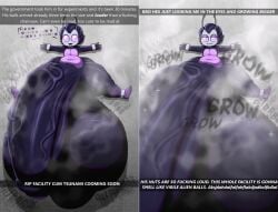 alien balls_expansion balls_growth balls_sound_effects bottom_heavy hyper hyper_balls hyper_genitalia hyper_penis hyper_testicles loud_balls musk penis_bigger_than_body penis_expansion penis_growth penis_out restrained senor9 senordraws smug snapchat steaming_body thick_thighs