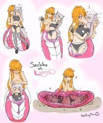 digesting_live_prey digesting_prey echidna_wars_dx feet_first female_only female_pred female_prey inminent_death kissing sachiho snake_girl swallowed_alive swallowed_whole swallowing unbirthing unwilling_prey unwilling_to_willing vore wolf_girl