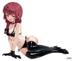 1girls 2d 2d_(artwork) 2d_artwork adult adult_female agm arm_support bare_arms bare_belly bare_chest bare_hips bare_midriff bare_navel bare_shoulders bare_skin belly belly_button bikini bikini_bottom bikini_top black_bikini black_bikini_bottom black_bikini_top black_choker black_footwear black_gloves black_high_heels black_legwear black_shoes black_stockings black_swimsuit black_swimwear black_thigh_highs black_thighhighs blush blush_face blushing_at_viewer blushing_female bocchi_the_rock! braid braided_hair braided_ponytail braids breasts calves choker cleavage collarbone curvaceous curvaceous_body curvaceous_female curvaceous_figure curvaceous_hips curvy curvy_body curvy_female curvy_figure curvy_hips digital digital_art digital_drawing digital_drawing_(artwork) digital_media digital_media_(artwork) earrings exposed_arms exposed_belly exposed_chest exposed_hips exposed_midriff exposed_navel exposed_shoulders exposed_skin eyebrows_visible_through_hair female female_focus female_only footwear full_body gloves halterneck high_heels high_resolution highres hiroi_kikuri knees latex_stockings latex_thigh_highs latex_thighhighs lean_figure legs legwear long_hair looking_at_viewer mature mature_female midriff narrow_waist navel open_mouth open_mouth_smile parted_lips pear-shaped_figure ponytail purple-eyed_female purple-haired_female purple_eyes purple_hair sharp_teeth shiny_breasts shiny_hair shiny_legs shiny_shoulders shiny_skin shiny_thighs shoes shoulders side-tie_bikini simple_background single_braid sitting skindentation slender_body slender_waist slim_waist small_breasts smile smiley_face smiling smiling_at_viewer solo stockings string_bikini swimsuit swimwear thick_thighs thigh_highs thighhighs thighs tongue white_background wide_hips