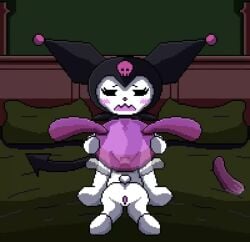 2girls animated cunnilingus ejaculation furry kuromi lawealewd my_melody onegai_my_melody sanrio tagme video yuri