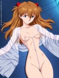 ai_generated anal_invitation anus ass asuka_langley_sohryu asuka_langley_soryu bandaid bandaid_on_pussy bent_over blue_eyes brown_hair female from_behind from_below german_japanese highres inviting_to_sex kneepits looking_at_viewer looking_back maebari naked naostudio neon_genesis_evangelion nsfw nude plugsuit_pilot presenting presenting_anus pussy red_hair shiny_skin simple_background solo spread_anus spread_ass spreading_own_anus spreading_own_ass thigh_gap tsundere