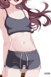 1girls 2d 2d_(artwork) 2d_artwork adult adult_female agm bare_arms bare_belly bare_hands bare_legs bare_midriff bare_navel bare_shoulders bare_skin bare_thighs belly belly_button bocchi_the_rock! bra breasts collarbone digital digital_art digital_drawing digital_drawing_(artwork) digital_media digital_media_(artwork) earrings exposed_arms exposed_belly exposed_legs exposed_midriff exposed_navel exposed_shoulders exposed_skin exposed_thighs female female_focus female_only female_torso fingers grey_bra grey_panties grey_underwear groin high_resolution highres hiroi_kikuri inguinal_crease inguinal_ligament lean_figure long_hair mature mature_female midriff narrow_waist navel open_mouth open_mouth_smile panties parted_lips petite petite_body petite_breasts petite_female petite_girl petite_tits purple-eyed_female purple-haired_female purple_eyes purple_hair questionable sharp_teeth shoulders simple_background slender_body slender_waist slim_waist small_breast small_breasts solo standing thigh_gap thighs tiny_breasts tongue underwear underwear_only upper_body white_background