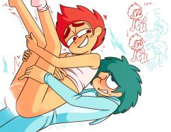 13_cards 13_карт 13noru 2boys after_anal after_sex art_trade blush bottomless bottomless_male censored censored_genitalia censored_penis gay gay_sex male_only no_visible_genitalia ra33vettt toony toony_face yaoi данте_(13_карт) зонтик_(13_карт)