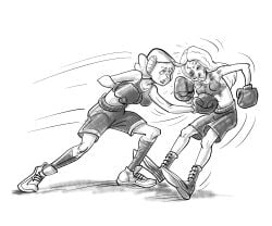 alice_mitchell battered boxing boxing_gloves bruised dennis_the_menace female fighting herosmacker horrid_henry horrid_henry's_mum human mature_woman milf mother