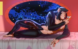 abs alcohol anthro ape balls beverage biceps big_penis cartoon_network cocktail cocktail_glass container cup dexter's_laboratory dial_m_for_monkey digit_ring digital_media_(artwork) drinking_glass erection feet finger_ring fingers fur genitals glass glass_container glass_cup hair haplorhine hi_res holding_glass holding_object humanoid_genitalia humanoid_penis jewelry looking_at_viewer lying male mammal martini muscular muscular_anthro muscular_male navel nevets nipples nude on_side pecs penis primate pubes ring seductive simion smile solo teeth toes vein veiny_penis