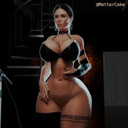 3d bolt_on_tits breast_implants enhanced_breasts fake_breasts female lara_croft lara_croft_(survivor) mattercake nude silicone silicone_implants tagme tomb_raider tomb_raider_(survivor)
