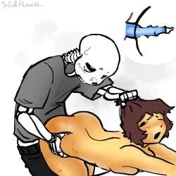 about_to_cum animated backshots blue_penis clothed_male_nude_female ecstasy fast_thrusts female_frisk frisk from_behind glowing_penis grabbing_from_behind inside inside_view leaning leaning_forward leaning_on_object male/female pulling_hair sadfloow sans skeleton undertale vaginal_penetration vaginal_sex