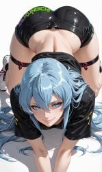 ai_art ai_generated ai_generated_art ai_generated_image aikunoichi akame_ga_kill! all_fours anime ass bikini booty bra breasts ecchi esdeath_(akame_ga_kill!) hentai huge_ass huge_boobs huge_breast lace lewd lingerie nsfw pantie panties patreon rule34 sfw solo_female