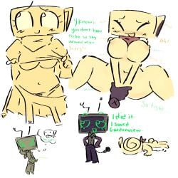 ancient_post blush dandy's_world dandys_world english english_commentary english_dialogue english_text enjoying enjoying_sex futa_on_female futanari half-dressed lesbian_sex mastrubation masturbating masturbation moan moaning moaning_in_pleasure moans naked_female old_art repost roblox scarf scarf_only shelly_(dandy's_world) shrimpoluvrr vaginal_penetration vee_(dandy's_world) yuri