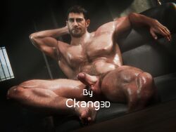 chris redfield from resident evil by ckang2021