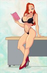 jessica rabbit from who framed roger rabbit by jumpdriiver