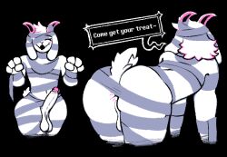 1boy 2d anthro anthro_male anthro_only anus anus_peek ass backsack balls bandage bent_over black_background blush bovid caprine clothing costume darkner deltarune dialogue erection fangs fur furry furry_male furry_only genitals goat halloween halloween_costume holidays horn humanoid humanoid_male humanoid_only male male_only mammal mammal_humanoid mummy_costume mummy_wrappings nkwaru penis pink_horn presenting presenting_hindquarters ralsei saggy_balls simple_background smile smiling_at_viewer solo solo_male speech_bubble tail teeth thick_thighs undertale_(series) white_body white_fur wide_hips