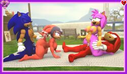 3d amy_rose anthro cum cum_in_pussy cum_inside doggy_style furry group_sex knuckles_the_echidna naked naked_female nude nude_female partner_swap reverse_cowgirl_position sarahdellen sega sex sfm shade_the_echidna sharing sonic_(series) sonic_the_hedgehog sonic_the_hedgehog_(series) source_filmmaker