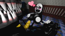 3d bear big_breasts big_penis cock female five_nights_at_freddy's five_nights_at_freddy's_4 heart male male/female marionette_(fnaf) nightmare_(fnaf) nightmarionne puppet_(fnaf) sex source_filmmaker yuuki_momofox