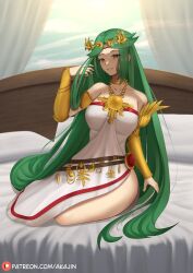 palutena from kid icarus by akajin
