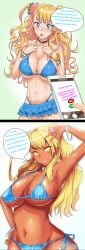 armpits bimbofication brainwashing female galko gyaru hypnosis lips navel oshiete!_galko-chan tagme tan thick_thighs third-party_edit transformation wide_hips