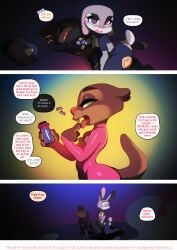 anthro comic doxy english_text female furry furry_only text zootopia