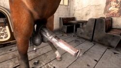 animated animopron horse intimidation large_penis non-web_source penis