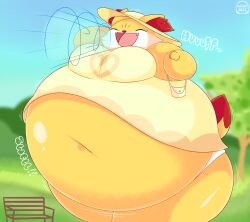 belly_expansion belly_inflation big_breasts boyo71230387 breast_expansion breasts female fennekin huge_belly huge_breasts inflation inhaling pokémon_(species) pokemon pokemon_(species) thick_thighs wide_hips