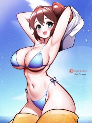 breasts female female_only jaxartdump nintendo open_mouth pokemon rosa_(pokemon) solo tagme