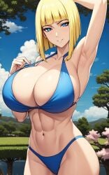 10:16 1girls abs ai_generated alternative_bust_size arm_behind_head armpit_pose armpit_pussy armpit_sex_invitation armpits bangs big_breasts bikini blonde_hair blue_bikini blue_eyes blue_sky blunt_bangs blunt_ends bob_cut breasts breasts_bigger_than_head cherry_blossom cleavage clenched_teeth clothing cowboy_shot detailed_eyes enlarged_breasts eyebrows eyelashes_visible_through_hair female female_abs female_only full_cleavage hair_down half-closed_eyes hedge high_resolution hip_bones hip_lines hourglass_figure huge_breasts inner_boob inverted_bob kunoichi lake large_breasts looking_at_viewer mature mature_female medium_hair mismatched_eyebrows moewaifu mountainous_horizon muscular_armpits nail_polish naruto naruto_shippuden navel oblique_edge one_arm_up oppai outdoors parted_lips presenting_armpit revealing_bikini river samui semen_on_armpits sexy_armpits sideboob skindentation sky slender_waist smiling_at_viewer smooth_armpits solo stable_diffusion stomach_lines swimsuit teeth tight_bikini tight_swimsuit toned_female toned_stomach top_heavy topaz_a.i._gigapixel tree underboob very_high_resolution voluptuous water