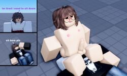 1futa 1girls 3d baseplate dickgirl dripping dykes face_in_ass facesitting futa_on_female futanari goofy_ahh lesbian roblox robloxian self_upload siouxsie siouxsie(roblox) socks socks_only tagme