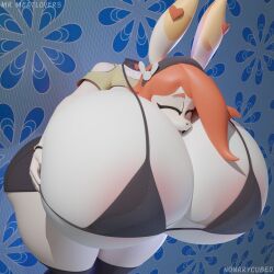 big_breasts breasts dullahan huge_breasts mrmeatlovers nonarycubed thick_thighs wide_hips