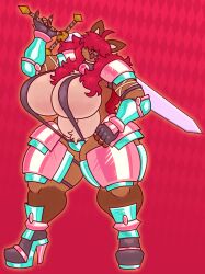 big_breasts breasts dapper_little_arts female furry huge_breasts thick_thighs wide_hips