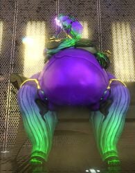 bbw big_breasts breasts cleavage female huge_breasts nova_(warframe) overweight qzk_forte tagme thick_thighs warframe wide_hips