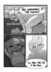 ... balls beri_(sqoon) big_penis comic douglas_(sqoon) femboy gay on_top sqoon