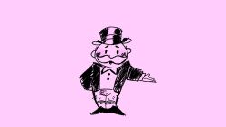 blush blush_lines blushing_at_viewer enterman garter_straps looking_at_viewer male male_only monopoly no_pants self_upload toony