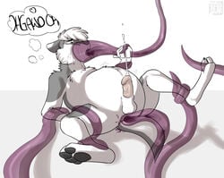 anal anthro bondage cum feeding furry furry_only growing inflation male male_only milligram_smile no_humans ohgawd solo tagme tentacle