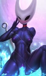 4_fingers anthro arachnid arthropod artist_name athletic athletic_female black_body blush breasts clitoral_hood collar collar_only detailed_background exoskeleton female fingers genitals hand_behind_back hand_on_face hi_res hollow_knight hornet_(hollow_knight) humanoid_genitalia humanoid_pussy looking_at_viewer navel nipples non-mammal_breasts non-mammal_navel non-mammal_nipples nude on_ground one_eye_closed penetration presenting presenting_pussy purple_nipples purple_pussy pussy segmented_body small_breasts solo spider spread_legs spreading team_cherry twitter twitter_logo vaginal_penetration vaginal_penetration w4g4 weapon